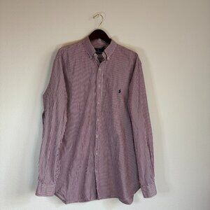 Men's Ralph Lauren Blue Label 100% Cotton Stretch Button Down Shirt